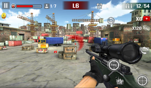اسکرین شات بازی Sniper Shoot Fire War 4