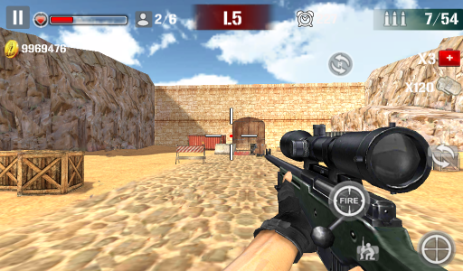 اسکرین شات بازی Sniper Shoot Fire War 3