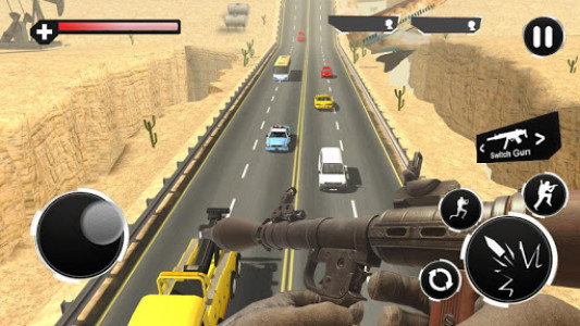 اسکرین شات بازی Sniper Traffic Hunter - Shoot War 5