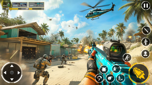 اسکرین شات 4 بازی 3D FPS Shooting - 3D FPS Game