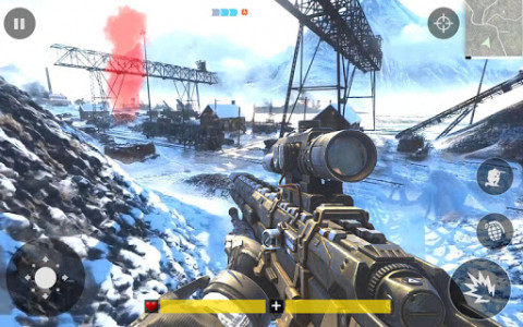 اسکرین شات بازی New Elite Army Sniper: Winter War 2020 5