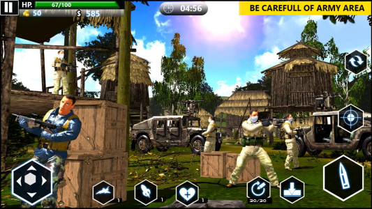 اسکرین شات 1 بازی War Sniper: Gun Fire Shot Game
