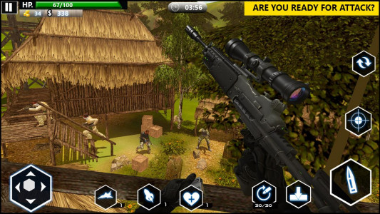 اسکرین شات بازی War Sniper: Gun Fire Shot Game 2