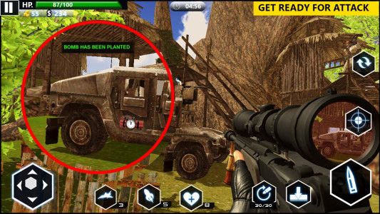 اسکرین شات 3 بازی War Sniper: Gun Fire Shot Game