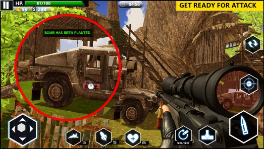 اسکرین شات بازی War Army Sniper 3D Battle Game 3