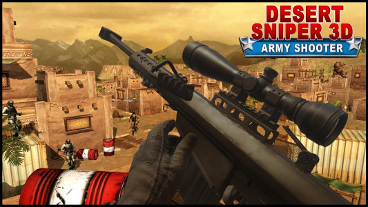 اسکرین شات بازی Desert War Sniper Shooter 3D 1