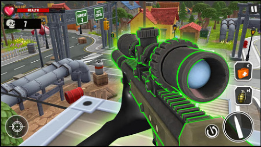 اسکرین شات بازی Stickman Sniper: Stick Battleground games 4