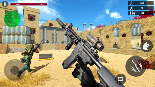 اسکرین شات 1 بازی Critical Gun 3D Shooting Games