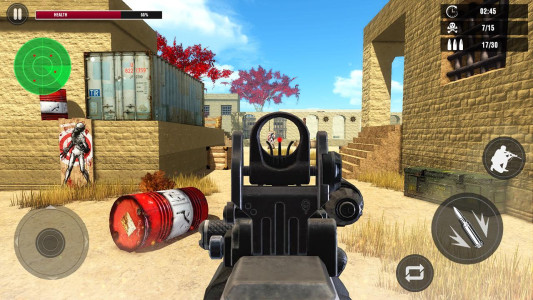 اسکرین شات 5 بازی Critical Gun 3D Shooting Games