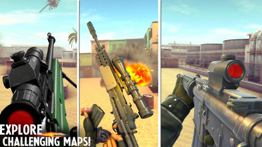 اسکرین شات بازی Army sniper shooter: Gun Games 2