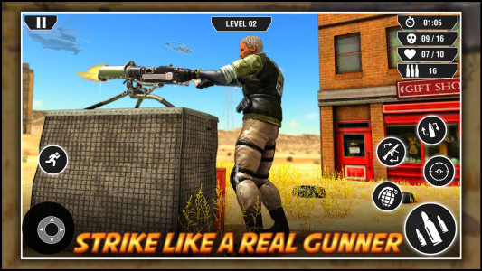 اسکرین شات بازی Machine Guns 2: Fire Gun Games 3