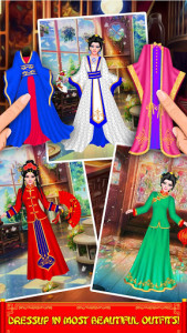 اسکرین شات بازی Chinese Doll - Fashion Salon Dress up & Makeover 4