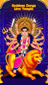 اسکرین شات 1 بازی Goddess Durga Live Temple