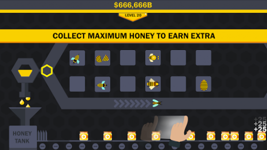 اسکرین شات بازی Hive Factory - Bee Games : Merge Honey Bee 4