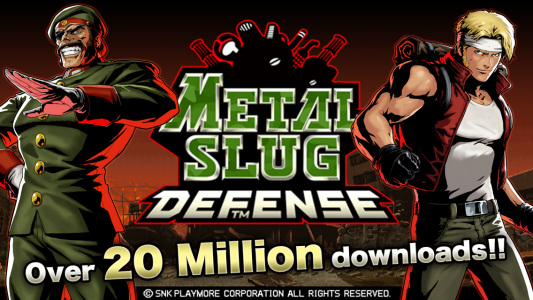 اسکرین شات بازی METAL SLUG DEFENSE 1