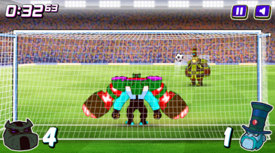 اسکرین شات بازی Alien Transform penalty power football game 3