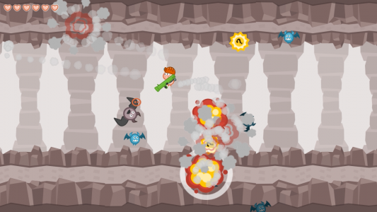 اسکرین شات بازی Cave Blast: Jetpack Shooter 5