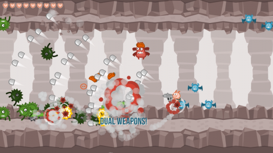 اسکرین شات بازی Cave Blast: Jetpack Shooter 1
