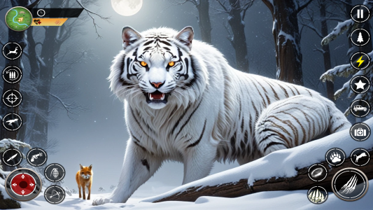 اسکرین شات بازی Snow Tiger Family Simulator 3D 7
