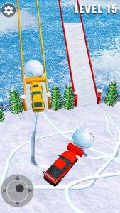 اسکرین شات بازی Snow Car Race! 2