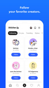 اسکرین شات برنامه Sticker.ly - Sticker Maker 4