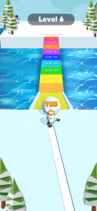 اسکرین شات 8 بازی Snow Race 3D: Ice Bridge Run