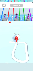 اسکرین شات 3 بازی Snow Race 3D: Ice Bridge Run