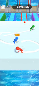 اسکرین شات 5 بازی Snow Race 3D: Ice Bridge Run