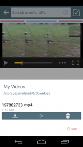 اسکرین شات برنامه All Video Downloader 5