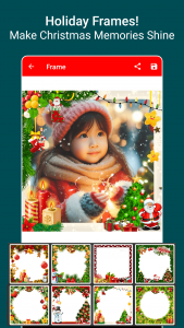 اسکرین شات 1 برنامه Christmas Photo Editor