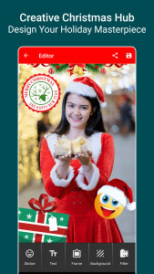 اسکرین شات 5 برنامه Christmas Photo Editor