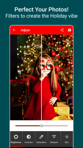 اسکرین شات 3 برنامه Christmas Photo Editor
