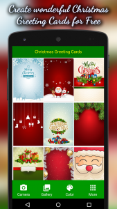 اسکرین شات برنامه Christmas Greeting Cards 1