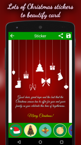 اسکرین شات 4 برنامه Christmas Greeting Cards