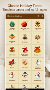 اسکرین شات 5 برنامه Christmas Ringtones