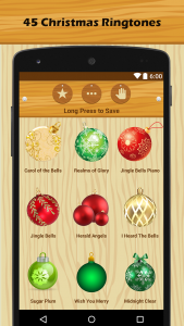 اسکرین شات 2 برنامه Christmas Ringtones