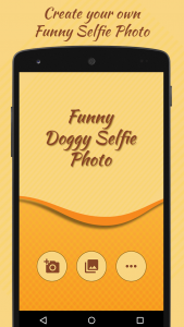 اسکرین شات برنامه Funny Doggy Selfie Photo 1