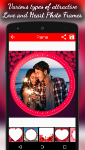 اسکرین شات برنامه Love Cards - Photo Frames 4