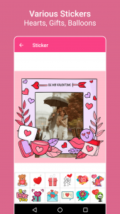 اسکرین شات 3 برنامه Valentine's Love Photo Frames