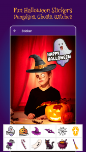 اسکرین شات 2 برنامه Halloween Photo Frames