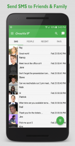 اسکرین شات برنامه GrooVe IP VoIP Calls & Text 2