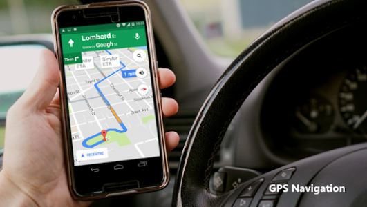 اسکرین شات برنامه GPS Voice Navigator and Route Finder-Voice Maps 4