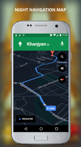 اسکرین شات برنامه GPS Voice Navigator and Route Finder-Voice Maps 5