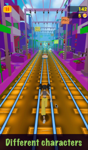 اسکرین شات بازی Run - Train Surfing 3D 3