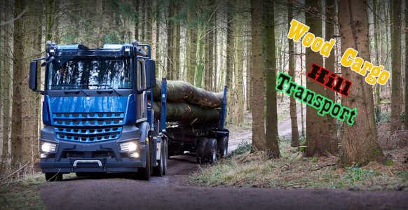 اسکرین شات بازی Pk Wood Cargo Truck Driver 3