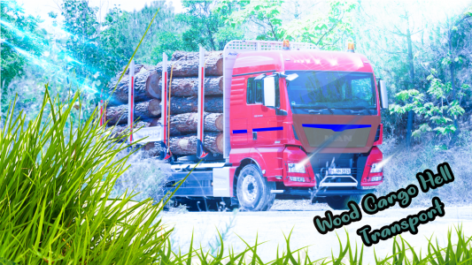اسکرین شات بازی Pk Wood Cargo Truck Driver 5