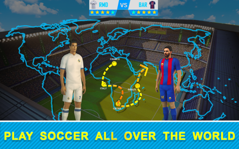 اسکرین شات بازی Soccer Champion Football Kick 4