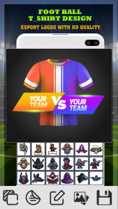 اسکرین شات برنامه Football Jersey Maker- T Shirt 6