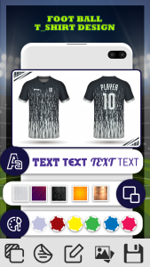 اسکرین شات برنامه Football Jersey Maker- T Shirt 2