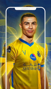 اسکرین شات برنامه Soccer Ronaldo wallpapers CR7 2